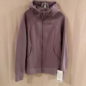 Lululemon Scuba Full-Zip Hoodie Purple Size 12 NWT